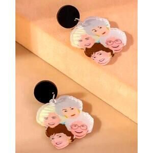 The Golden girls Earrings Blanche Sophia Dorothy Rose Christmas Stocking stuffer